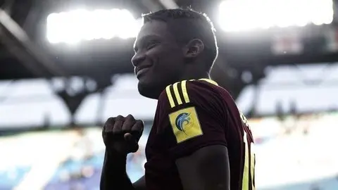 El jugador venezolano Sergio Córdova de 19 años.