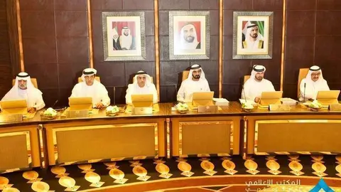 Reunión del Consejo de Ministros de Emiratos Árabes Unidos.