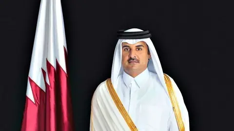El emir de Qatar, Sheikh Tamim bin Hamad Al Thani.
