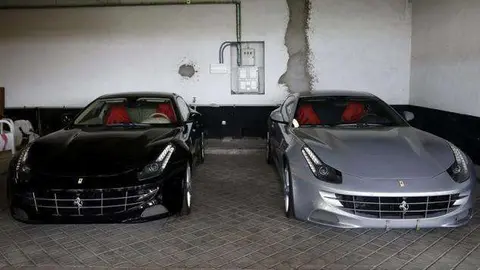 Los dos Ferraris que han salido de nuevo a subasta.