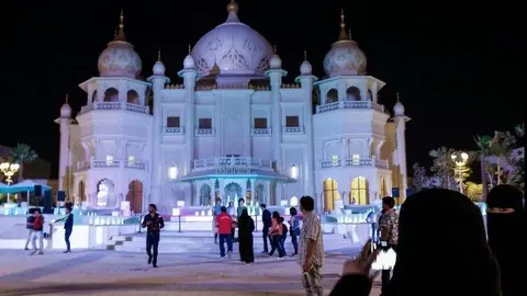 El parque de Bollywood de Dubai.