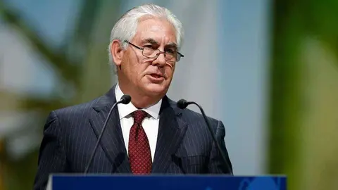 Rex Tillerson, secretario de Estado de EEUU.