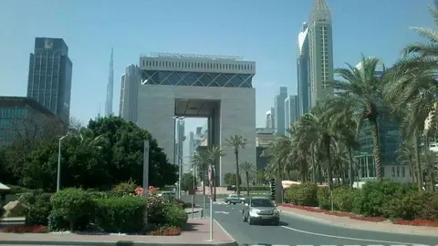 Una imagen del Dubai International Financial Centre. (EL CORREO)