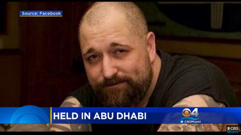 Matthew González, de origen cubano, está en prisión en Abu Dhabi por no declarar la entrada de medicamentos en el país.