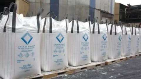 Azúcar de la planta de Dubai en EAU.