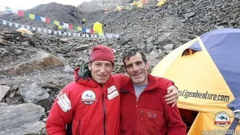 Los alpinistas desaparecidos en Pakistán, Alberto Zerain y Mariano Galván. (@2x14x8000)