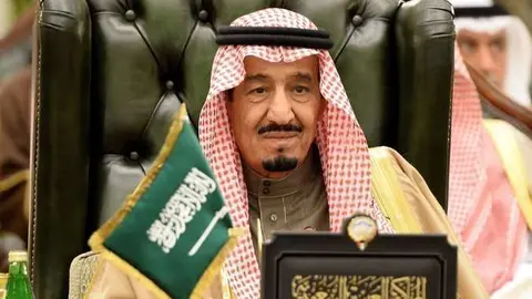 Imagen del rey Salman bin Abdulaziz.