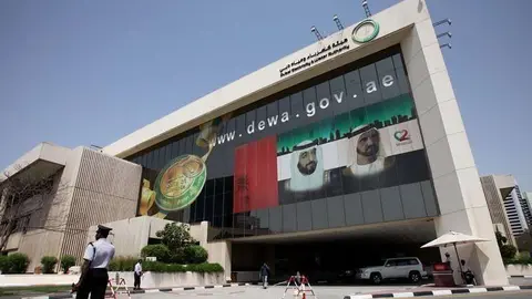 Edificio de la DEWA en Dubai.