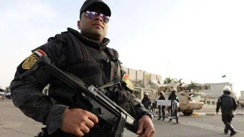 Personal de seguridad en El Cairo, capital de Egipto.