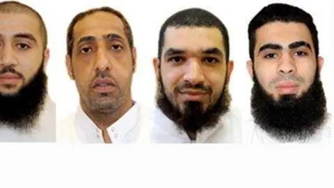 Los terroristas ejecutados por Arabia Saudita. (Al Arabiya)