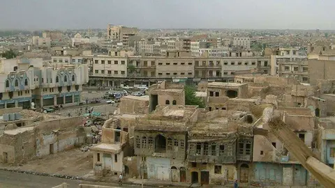 Una imagen de la ciudad de Mosul en Irak.