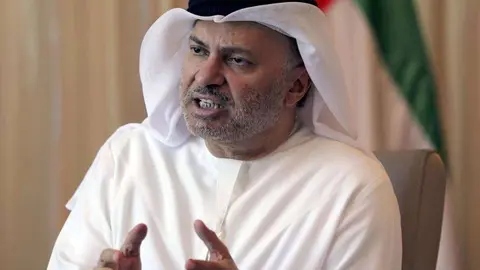 El ministro de Asuntos Exteriores de UAE, Anwar Gargash.
