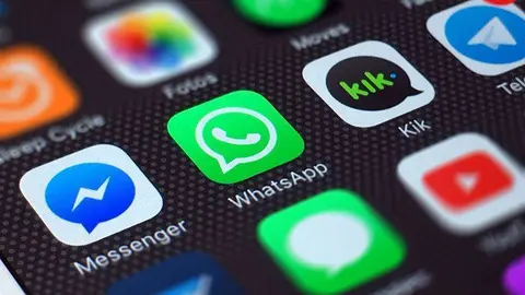 WhatsApp es un servicio instantáneo de mensajería en la red.