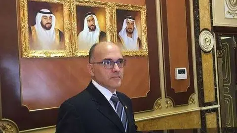 El embajador de Costa Rica en EAU, Francisco Chacón Hernández.