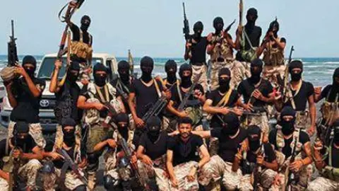 Una imagen de las Fuerzas de Élite de Yemen en el sur del país.