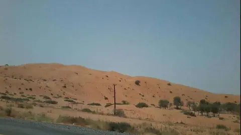 Una imagen del desierto de Emiratos Árabes en verano (EL CORREO).