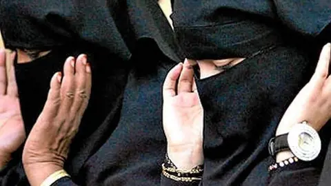 Mujeres de Arabia Saudita.