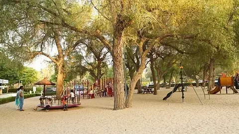 El parque Al Mushrif de Dubai.
