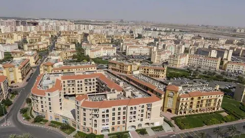 Perspectiva de la International City en Dubai. (Fuente externa)