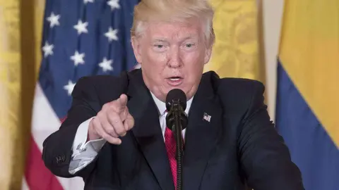 Donald Trump, presidente de Estados Unidos.