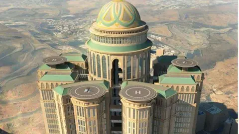 Imagen del hotel más grande del mundo.