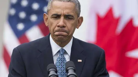 El expresidente de EEUU Barak Obama.