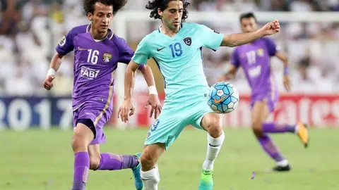 Un encuentro de la Liga de Emiratos de esta temporada. (The National)