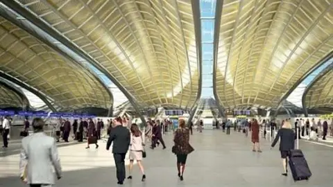 Una imagen del interior del Aeropuerto de San Petersburgo.