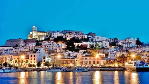 Una imagen de la Marina de la isla de Ibiza.