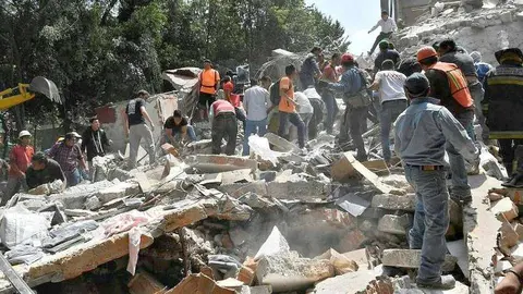 El segundo devastador terremoto que sufre México en 12 días ha dejado un reguero de horror. (24horas.cl)