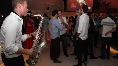 Una imagen de una de las noches con música en vivo en Cielo Sky Lounge (EL CORREO)