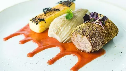 Serie de platos del nuevo concepto gourmet de cocina europea del restaurante Table 9, situado en el hotel Hilton Dubai Creek de Deira. (Cedida)
