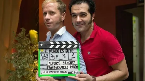 Alberto López y Alfonso Sánchez, Premios Luz de Festival de Cine Iberoamericano. (Cedida)