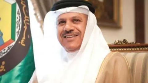 Abdullatif bin Rashid Al Zayani, secretario general del CCG.