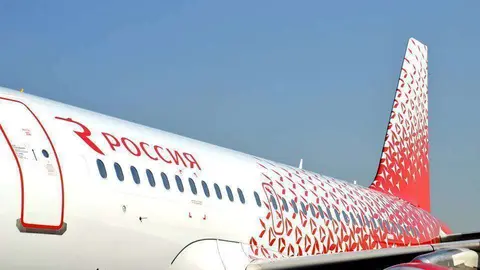 Un avión de Rossiya Airlines.