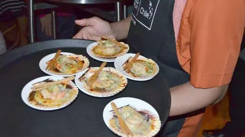 El sabor de Chile ha cautivado en un concurrido evento celebrado en Dubai. (Cedida)