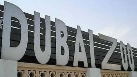 Instalaciones del nuevo Zoo de Dubai.