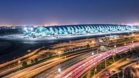 Imagen del Aeropuerto Internacional de Dubai. (WAM)