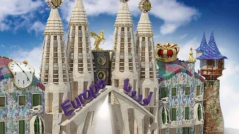 Pabellón de Europa en el Global Village temporada 2017-2018.