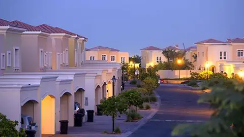 Una imagen de la urbanización de Dubai Arabian Ranches.(Fuente externa)
