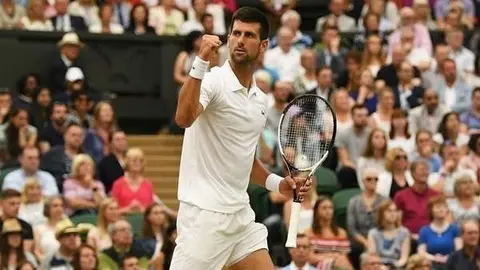 El tenista serbio Novak Djokovic.