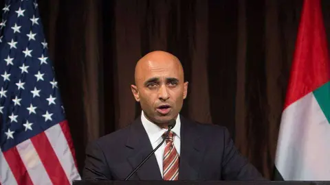 Yousef Al Otaiba, embajador de Emiratos Árabes Unidos en EEUU. (The National)