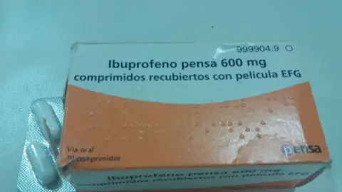 Presentación en España de Ibuprufeno. (EL CORREO)