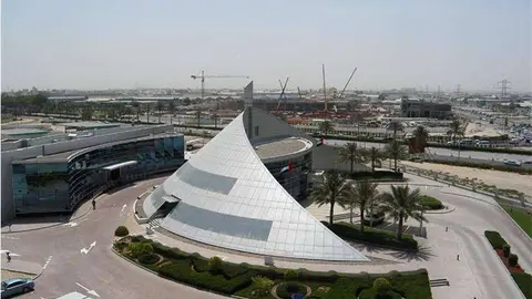 Sede de la Autoridad General de Aviación Civil de Emiratos. 