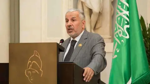 Abdullah Bin Abdulaziz Al-Rabeeah, asesor del Centro de Ayuda y Socorro Humanitario King Salman de Arabia Saudita.