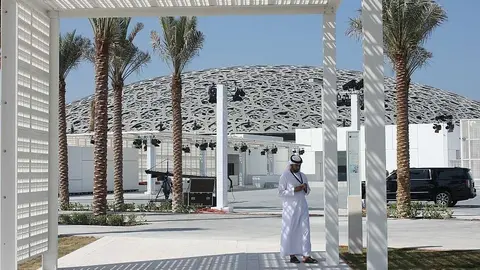 EL CORREO DEL GOLFO visitó el Museo del Louvre Abu Dhabi previamente a su inauguración oficial. (EL CORREO)
