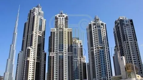 Una perspectiva de la zona de Business Bay en Dubai.