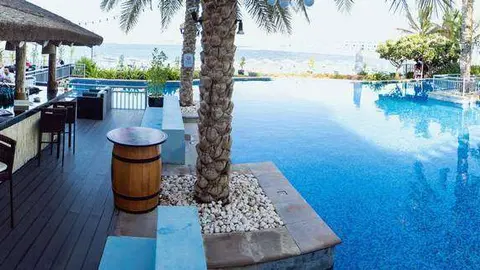 Una imagen del Club de playa Riva en La Palmera de Jumeirah.