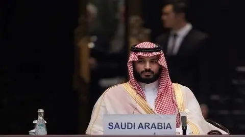 El príncipe heredero de Arabia Saudita, Mohammed bin Salman.