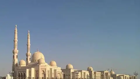 Una imagen de la mezquita de Al Qasimiya de Sharjah.